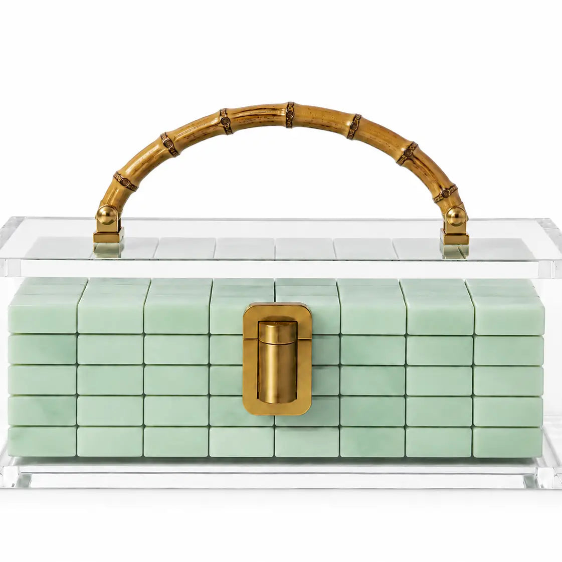 Tradewind Mahjong Tiles - Mint & Sea