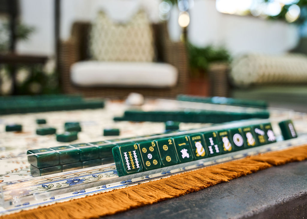 Tradewind Mahjong Tiles - Emerald Jade