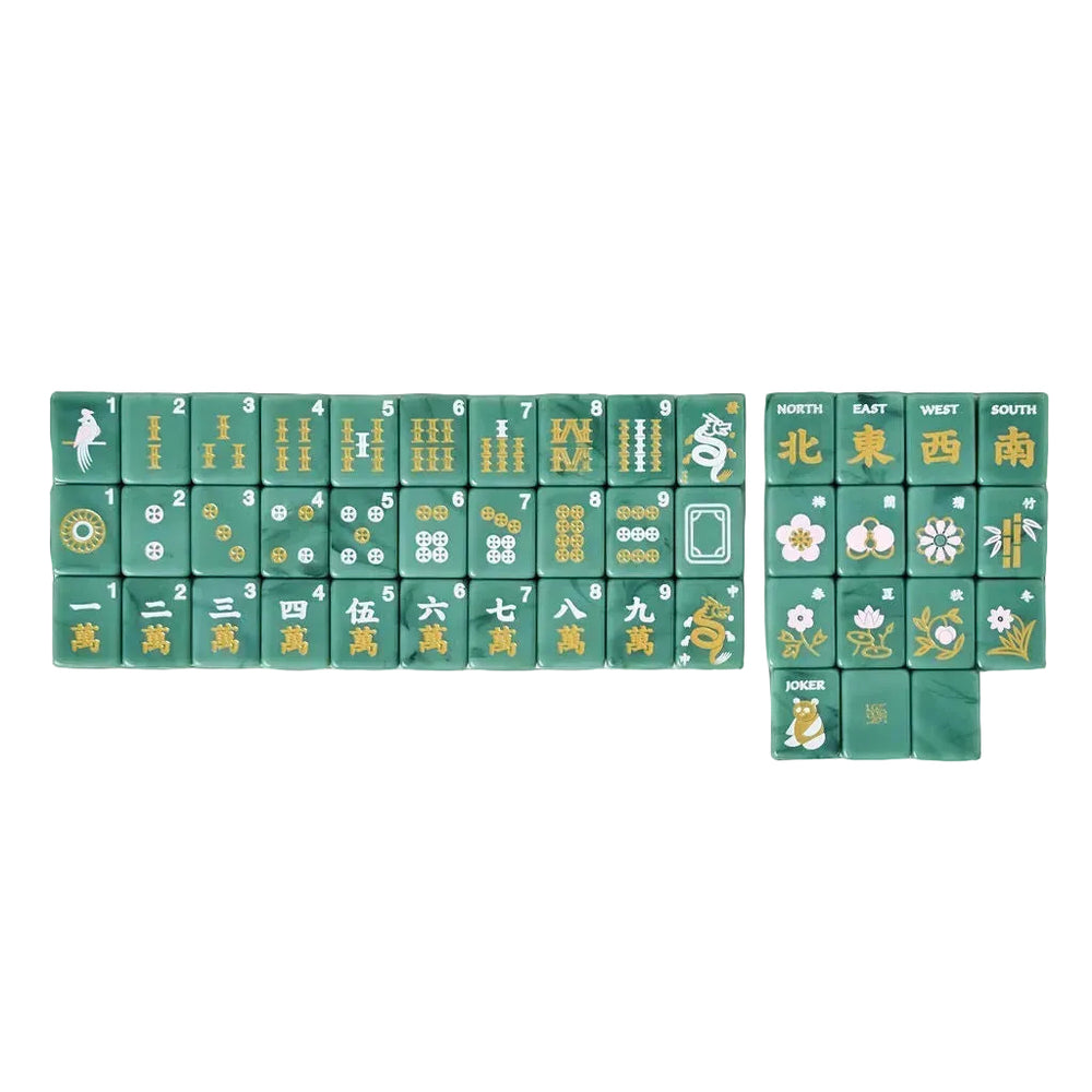 Tala Mahj Tradewind Sage Jade Mahjong Tiles